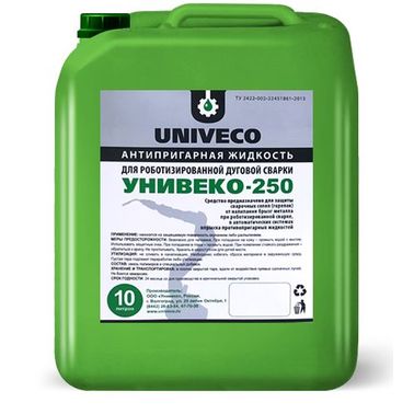 УНИВЕКО-250, Антипригарная жидкость для автоматических станций очистки горелок (10 л)