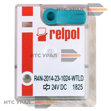 Реле R4-2014-23-1024-WTL 24V DC 6A (4 группы контактов)