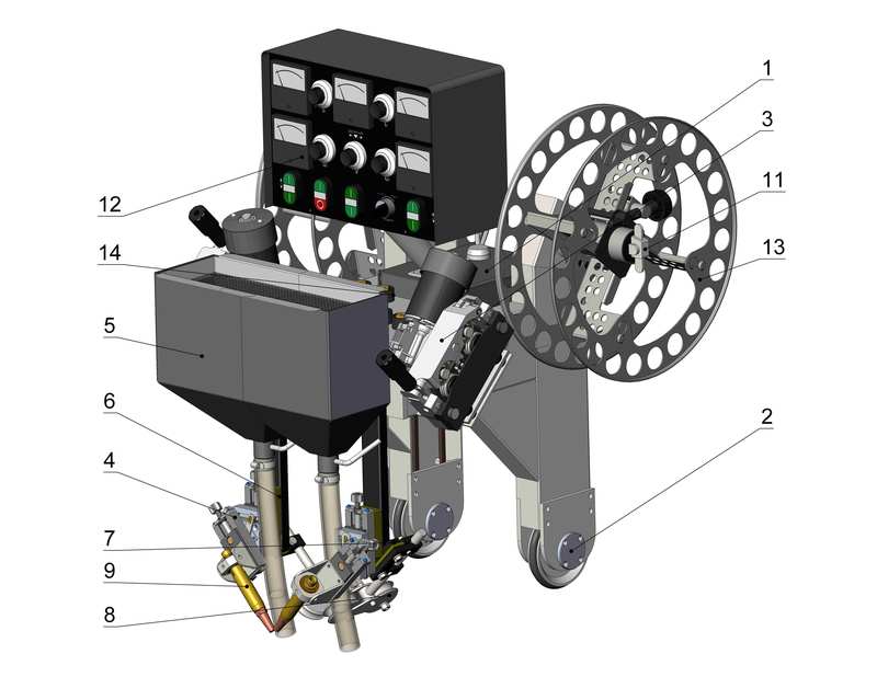 Общий вид трактора 2ТС-16-04