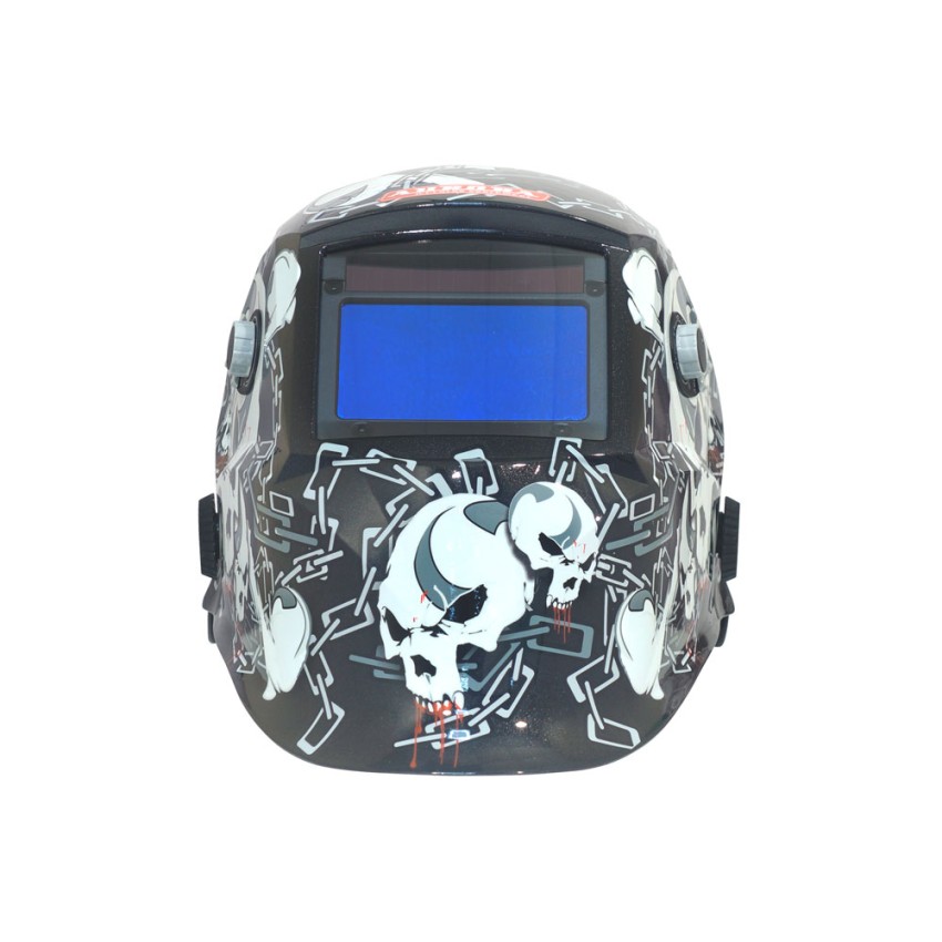 Aurora SUN-7 CHAIN, Маска сварщика с увеличенным светофильтром_вид спереди