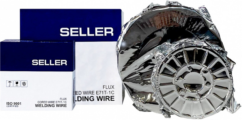 SELLER E-71T-1C д. 1,2мм (15кг), Проволока порошковая газозащитная