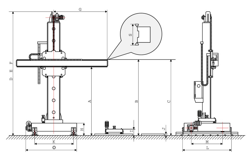КС-200, Колонна сварочная стандартная средней грузоподъемности
