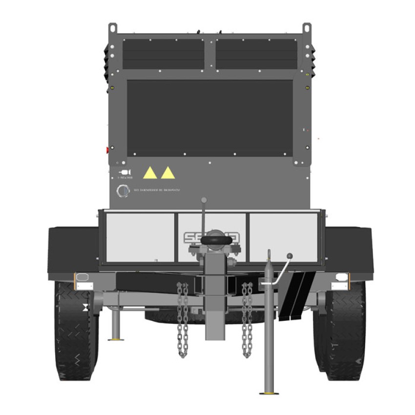 Установка выпрямителя на прицеп