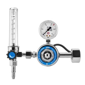 У-30/АР-40-П-1Р (36V), Регулятор расхода газа с подогревателем на 36В и одним ротаметром (001.010.600)