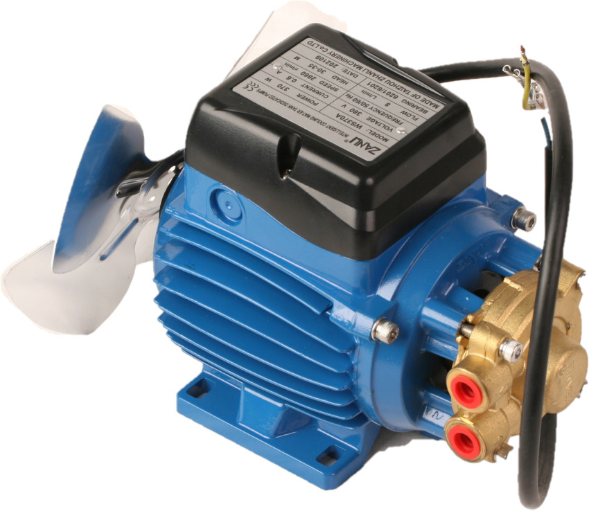 WS370A (380В), Помпа с двигателем