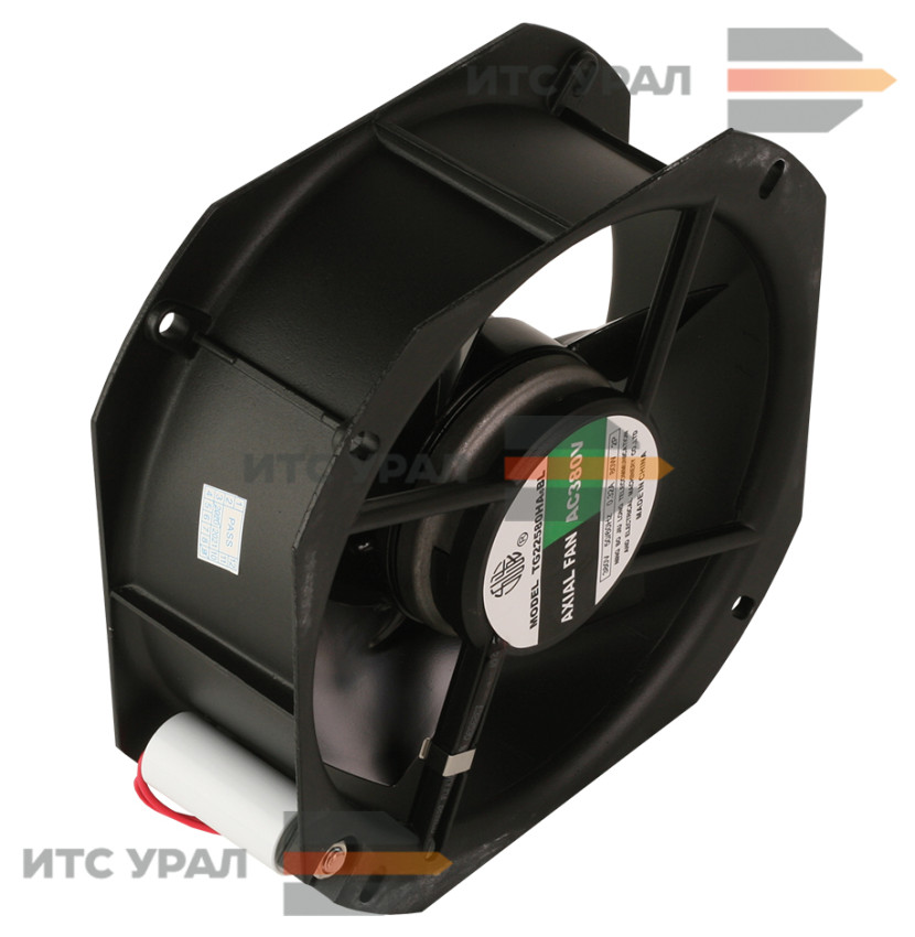 Вентилятор TG22580HA6BL, 220х220х80 мм, AC 380V, 0,32A, 80Вт, 2 фазы