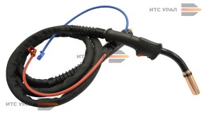 GT-501 PRO, 3м, Горелка для полуавтоматической сварки с двойным контуром