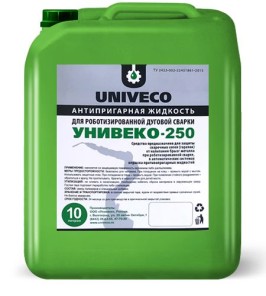 УНИВЕКО-250, Антипригарная жидкость для автоматических станций очистки горелок (10 л)