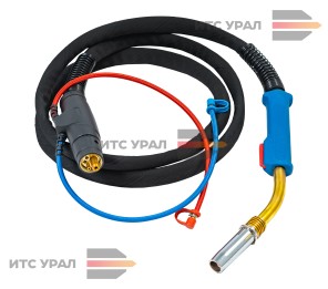 MB-601GD, 3м, Горелка для полуавтоматической сварки с водяным охлаждением