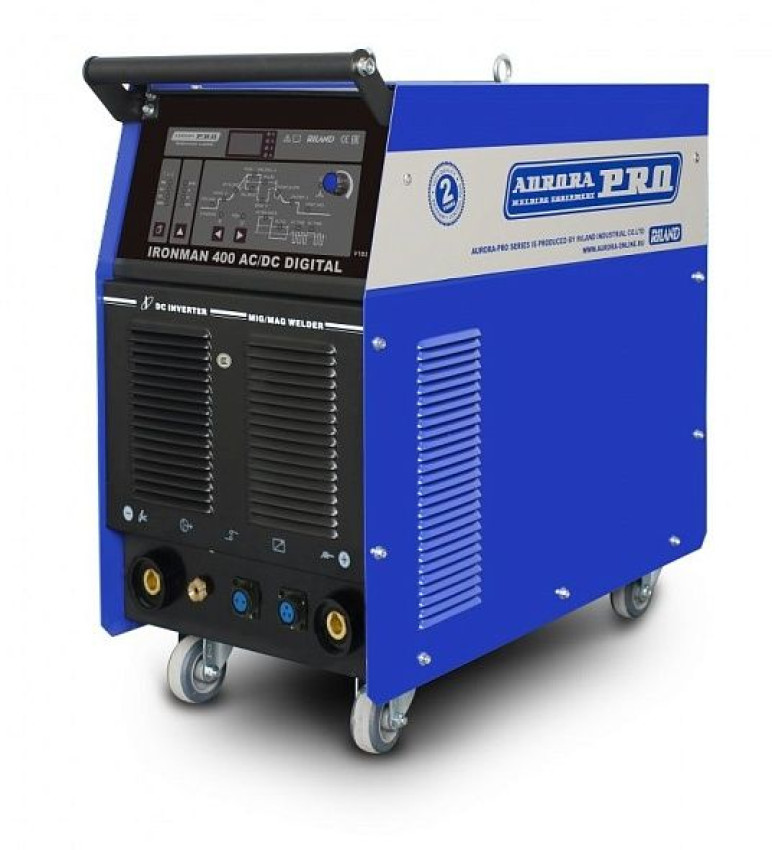 AuroraPRO IRONMAN 400 AC/DC DIGITAL (TIG+MMA), Аппарат для аргонодуговой сварки