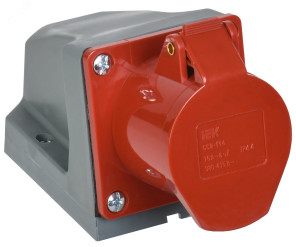Розетка стационарная ССИ-114 16А 380В 3Р+РЕ IP44