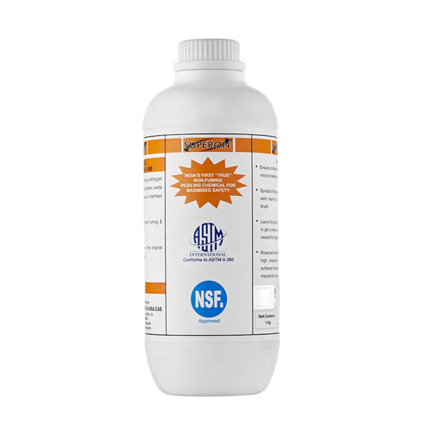 SUPERON WONDER GEL-STAIN-O-KLEAN 160, Гель-паста для травления нержавеющих сталей (0,5кг)