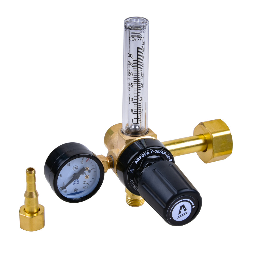 У-30/АР-40-Р 2 ступени Латунь, Регулятор расхода газа