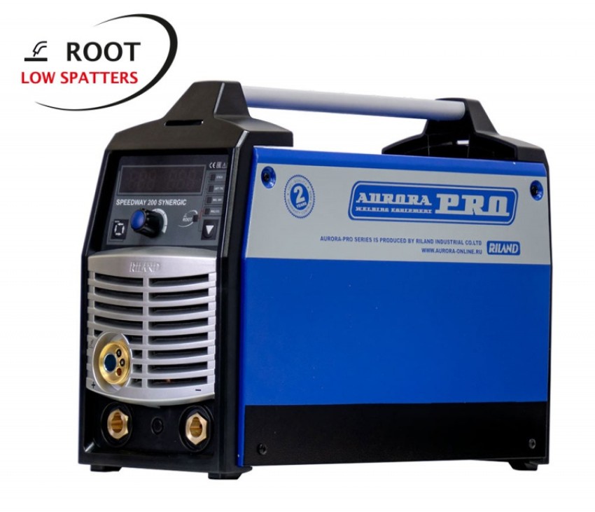 Aurora PRO SPEEDWAY 200 IGBT SYNERGYC (MIG/MAG+MMA+TIG lift), Синергетический инверторный сварочный полуавтомат