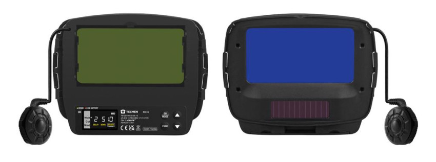 Tecmen ADF-930G 5-13, Маска сварщика Хамелеон чёрная