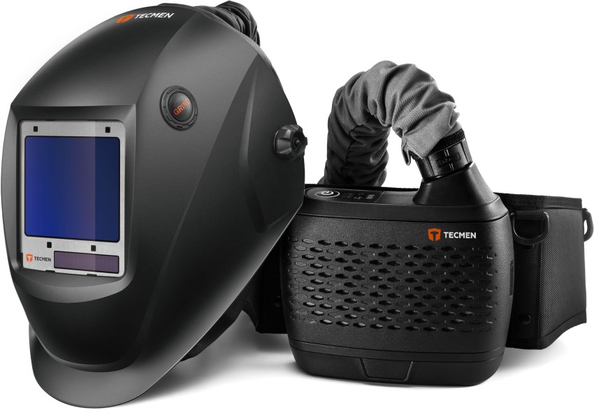 Tecmen ADF-820S TM16 PARP, Маска сварщика с блоком подачи воздуха, чёрная