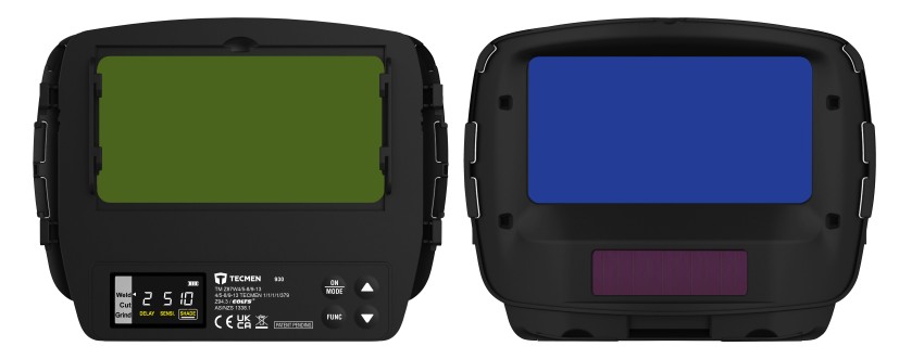 Tecmen ADF-930S PARP, Маска сварщика Хамелеон с блоком подачи воздуха