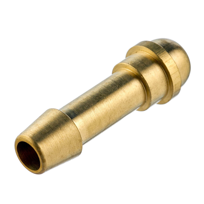 Латунный ниппель д.9мм (001.050.202)