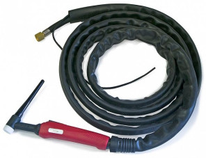 TIG 26 180A(35%) TIG 180,200, 4м, (газ-3/8)-с упр. разъемом 2рin, Горелка для аргонодуговой сварки
