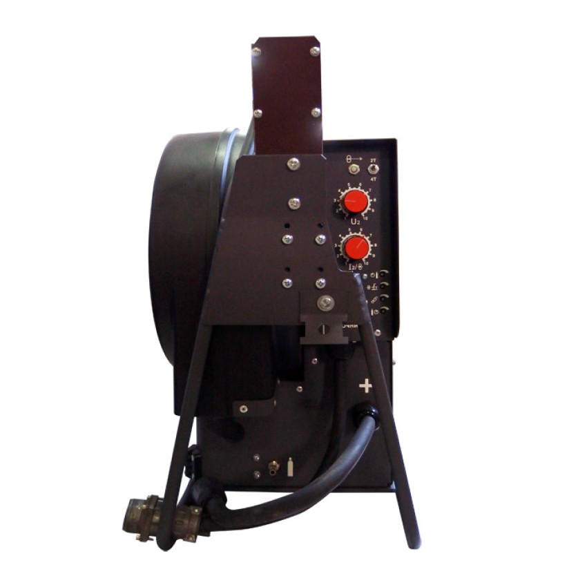 Лицевая панель ПДГО-511, Механизм подачи проволоки