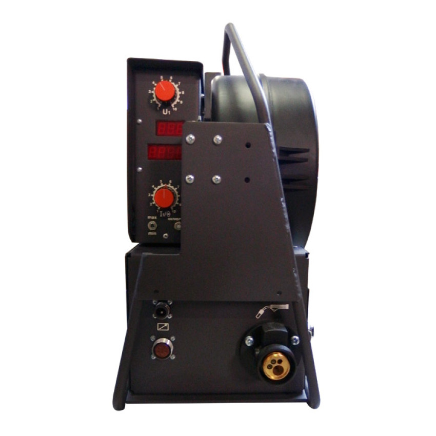 Тыльная сторона ПДГО-511, Механизм подачи проволоки