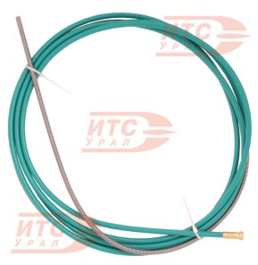Канал направляющий в оплётке д. 2,0-2,4 мм, 3 м, зелёный