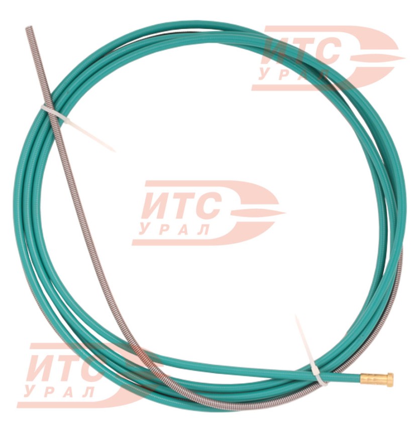 Канал направляющий в оплётке д. 2,0-2,4 мм, 3 м, зелёный