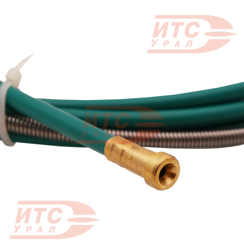 Канал подающий в оплётке д. 2,0-2,4 мм, 3 м, зеленый