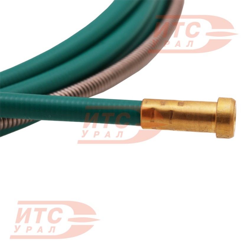 Канал направляющий в оплётке д. 2,0-2,4 мм, 3 м, зеленый, для сварочной горелки MF-36, RF-36, MB-40