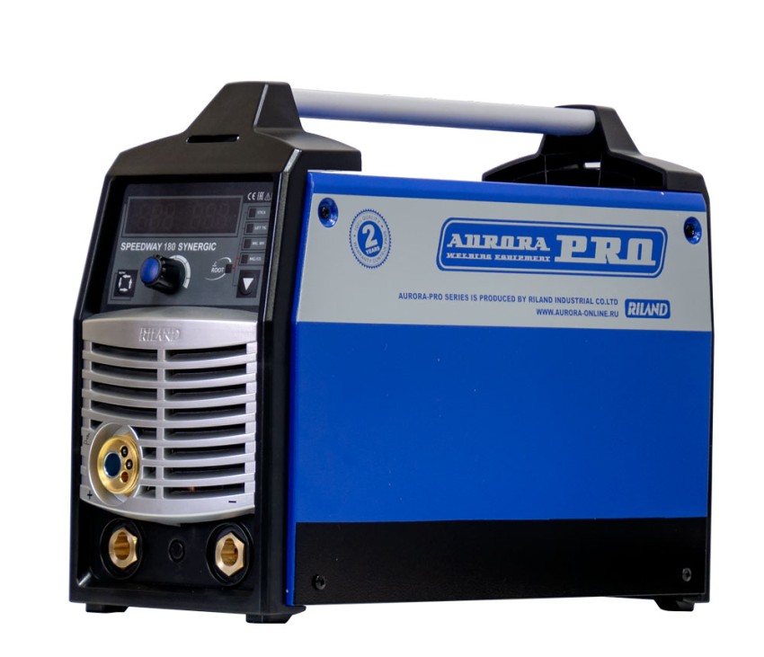 Aurora PRO SPEEDWAY 180 IGBT SYNERGIC (MIG/MAG+MMA+TIG lift) вид спереди