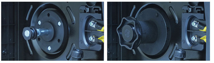 Aurora POLO 160_Универсальная ось под бобину D100 и D200