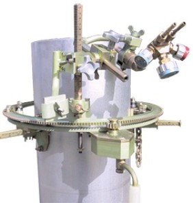 Спутник-1 (Ж65-Р258), Машина для резки труб DN 159-325 с ручным планетарным приводом