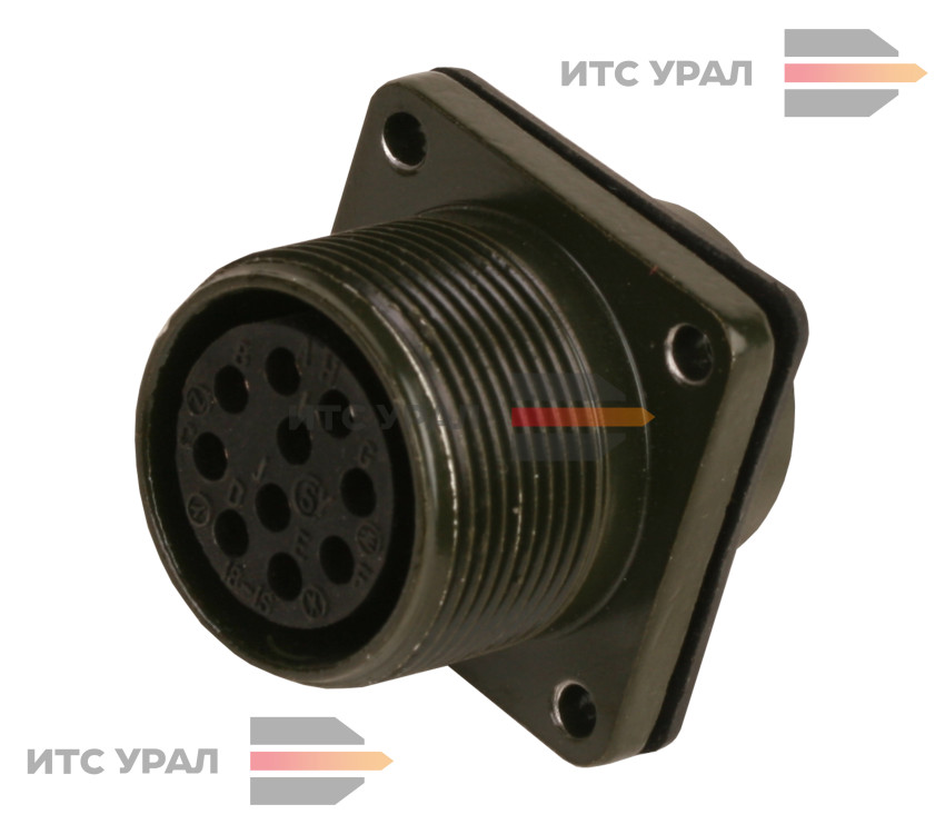 MS3102A18-1S, Розетка блочная к BIMARC DP-500 (дубликат Amphenol)