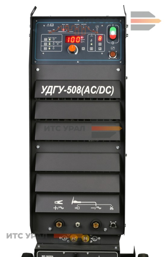 Передняя панель УДГУ-508 (АС/DC), Установка аргонодуговой сварки