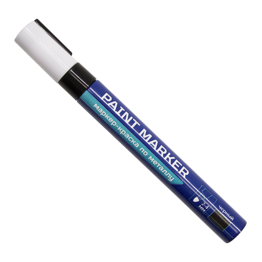 Маркер-краска черный