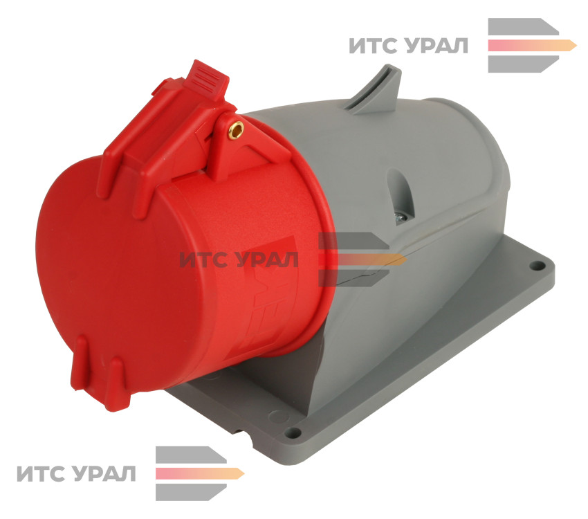 Розетка стационарная ССИ-125 32А 380В 3Р+РЕ+N IP44 MAGNUM IEK