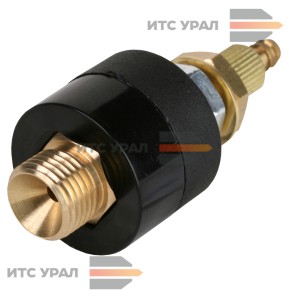 Штуцер подвода газа в горелку с изолятором