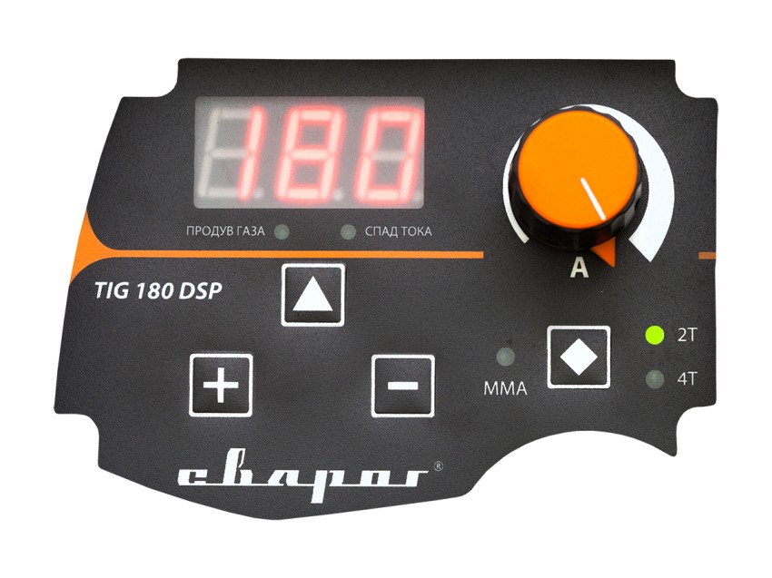 PRO TIG 180 DSP (W206), Установка для аргонодуговой сварки_цифровая панель