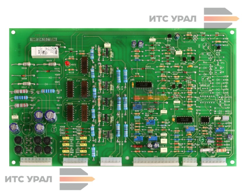 Плата управления ЕВГИ 758.726.013 (ВДУ-506С сер.6) (высокая)