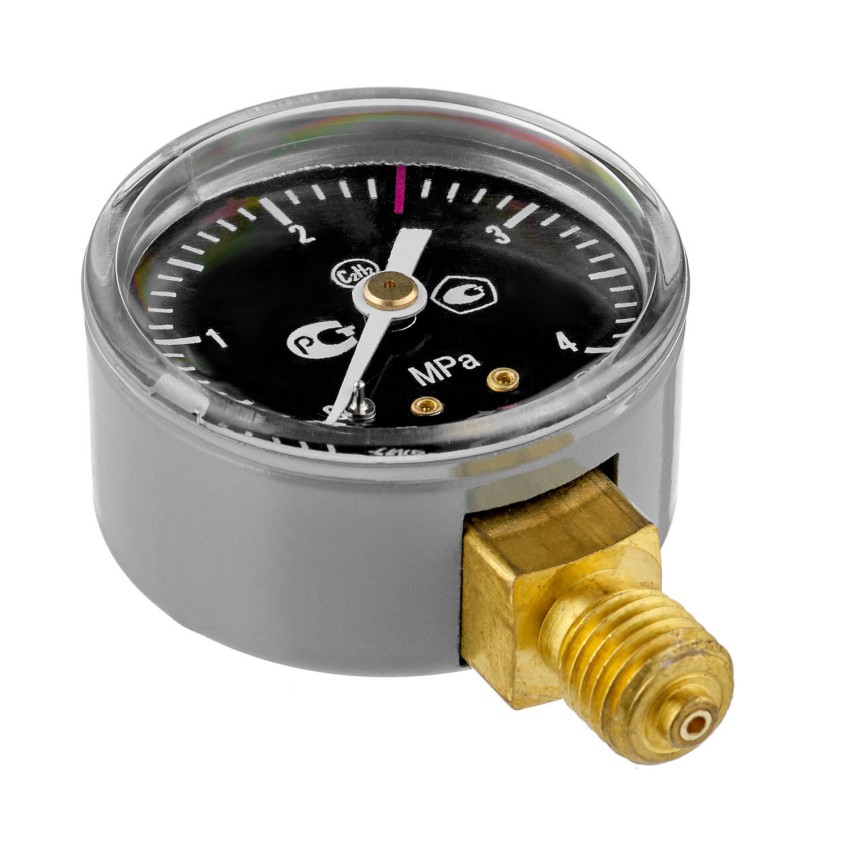 Манометр ацетиленовый 4,0 МПа (001.050.807) ПТК