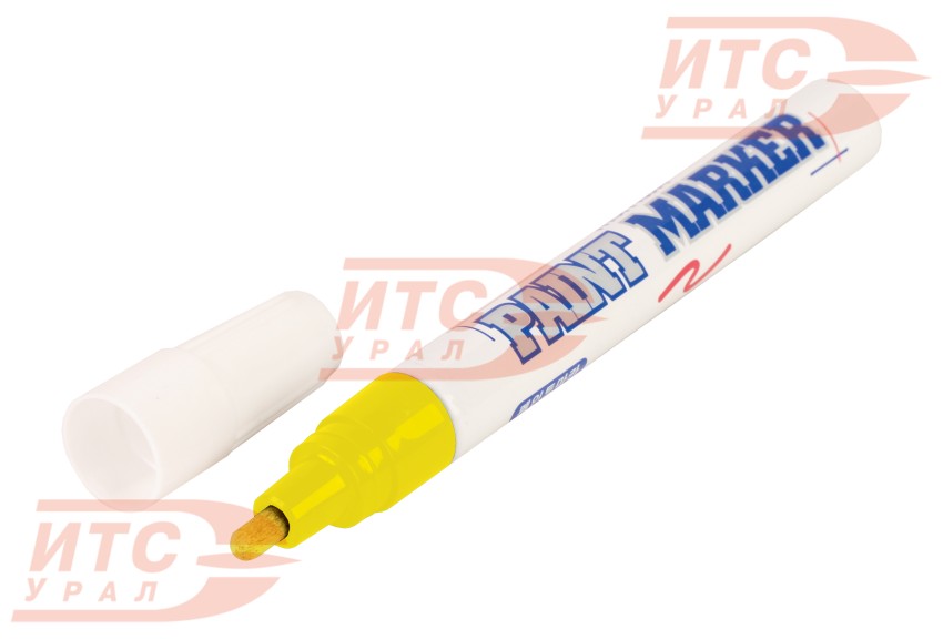 Маркер-краска желтый