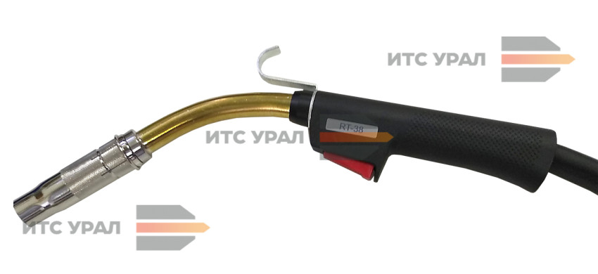 RT-38 Flex, 360A, 5м (аналог MT-38 KEMPPI), Горелка для полуавтоматической сварки