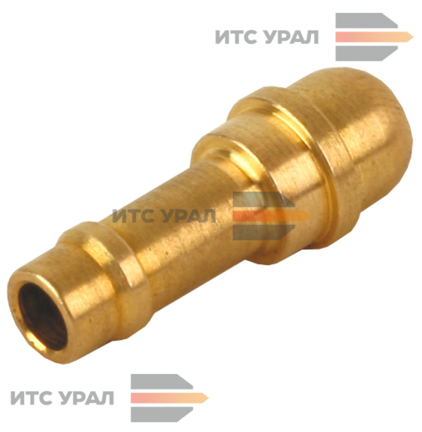 Ниппель д.6 мм под гайку 1/4