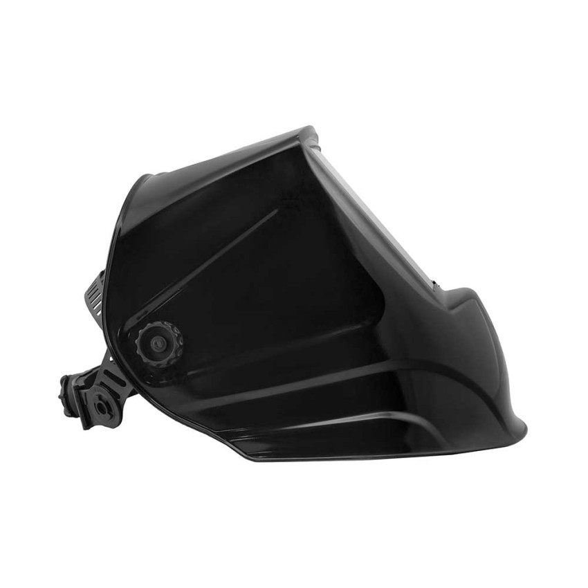 FoxWeld GEFEST, Маска сварочная Хамелеон чёрная - вид сбоку