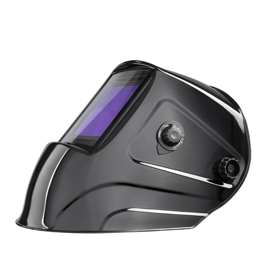 FoxWeld GEFEST, Маска сварочная Хамелеон чёрная (светофильтр 9700V)