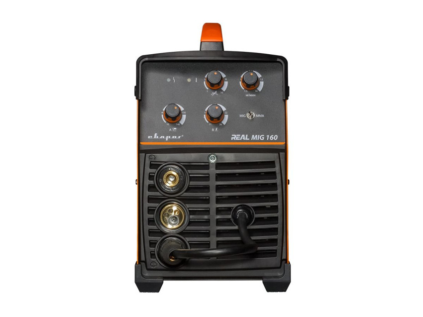 REAL MIG 160 (N24001N), Полуавтомат сварочный инверторный_лицевая панель