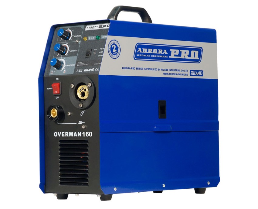 Aurora PRO OVERMAN 160 (MOSFET), Полуавтомат сварочный инверторный