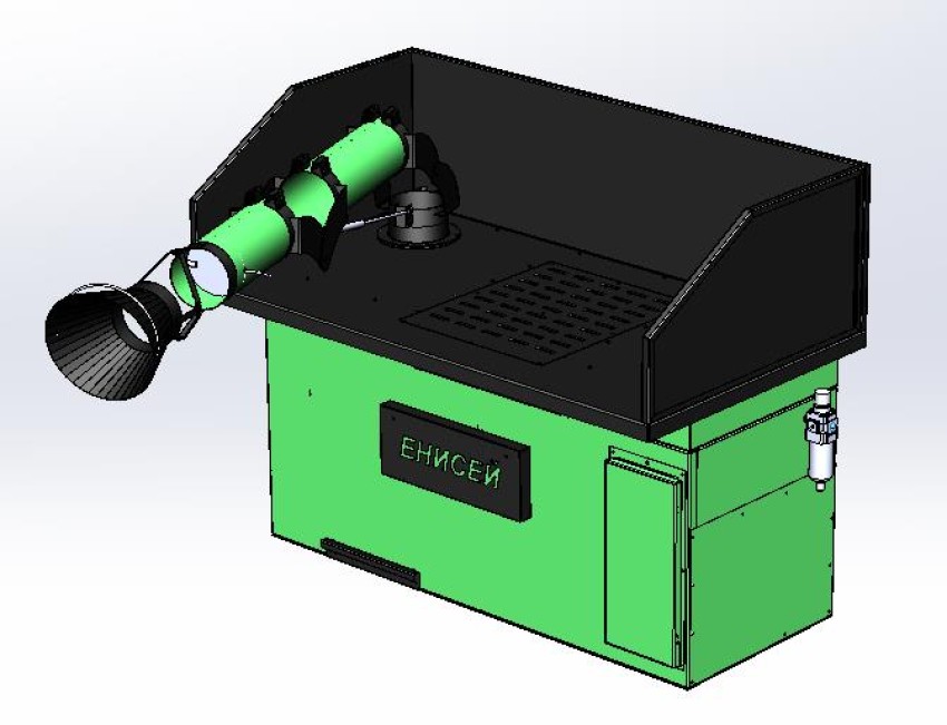 Енисей, Стол сварщика с устройством очистки от сварочного аэрозоля