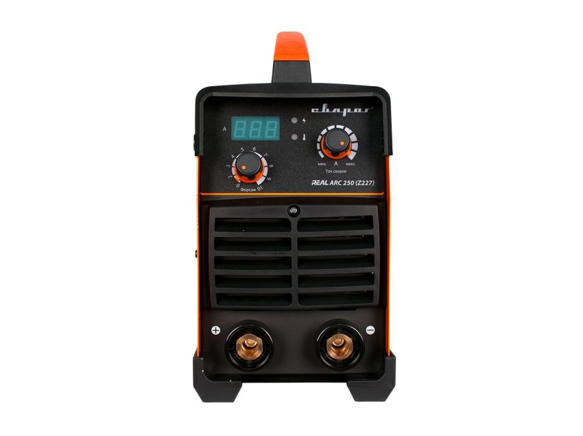 REAL ARC 250, Выпрямитель сварочный инверторный (Z227)_лицевая панель