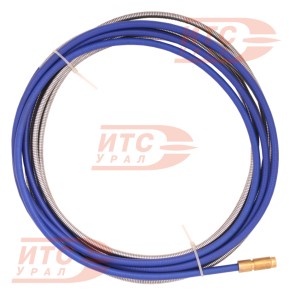 Канал направляющий в оплётке д. 2,0-2,4 мм, 5 м, синий